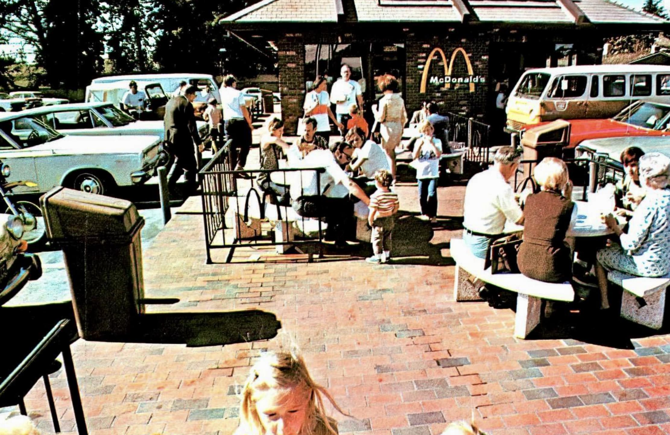 1970s family mcdonald's - At McDonald's Die